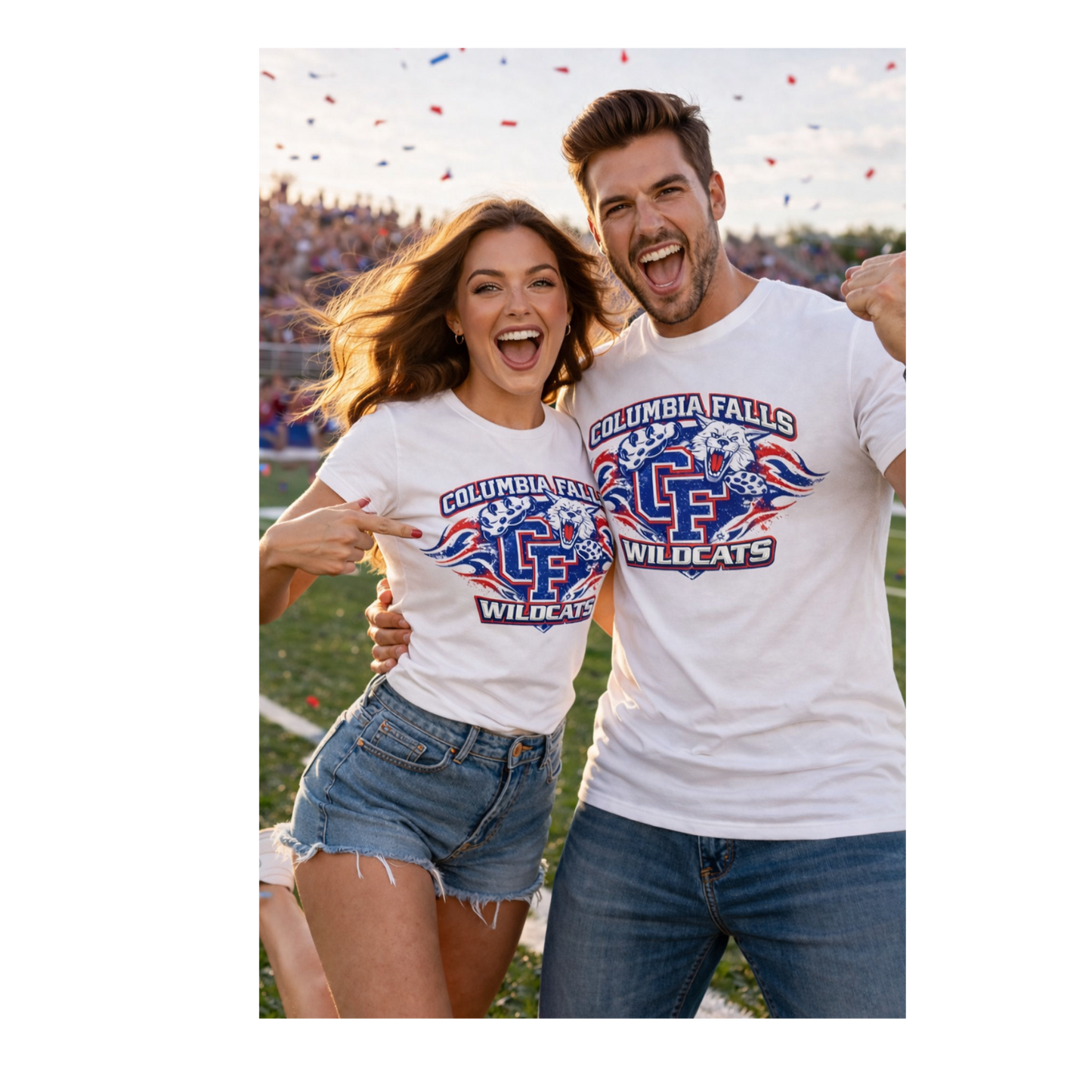 Throwback Cfalls Tshirt- CAT- Adult
