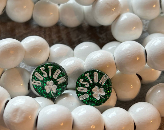 Boston Celtics Stud Earrings